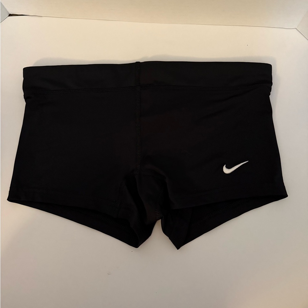 Nike Black Athletic Shorts Moisture-Wicking Performance